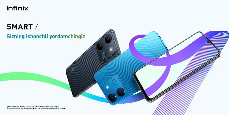 INFINIX SMART 7 endi O‘zbekistonda