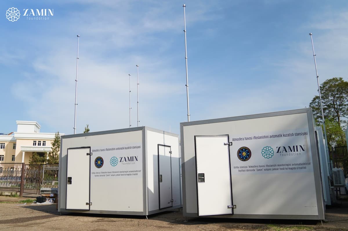 Six automatic air monitoring stations brought to Uzbekistan