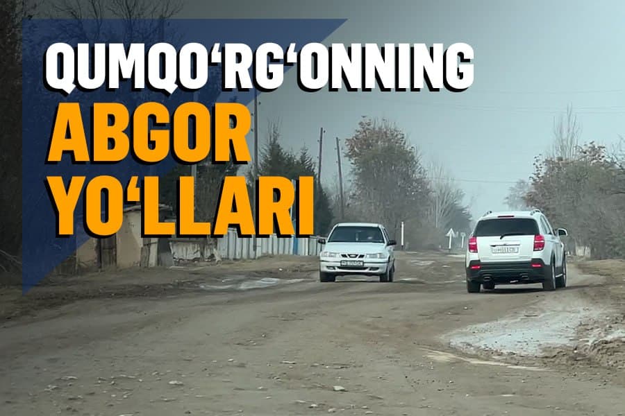Qumqo‘rg‘ondagi abgor yo‘l va qurilishi chala poliklinika: 35 yillik muammo nihoyat barham topadimi?