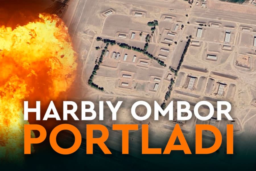 Sirdaryodagi harbiy ombor portlashi - tafsilotlar