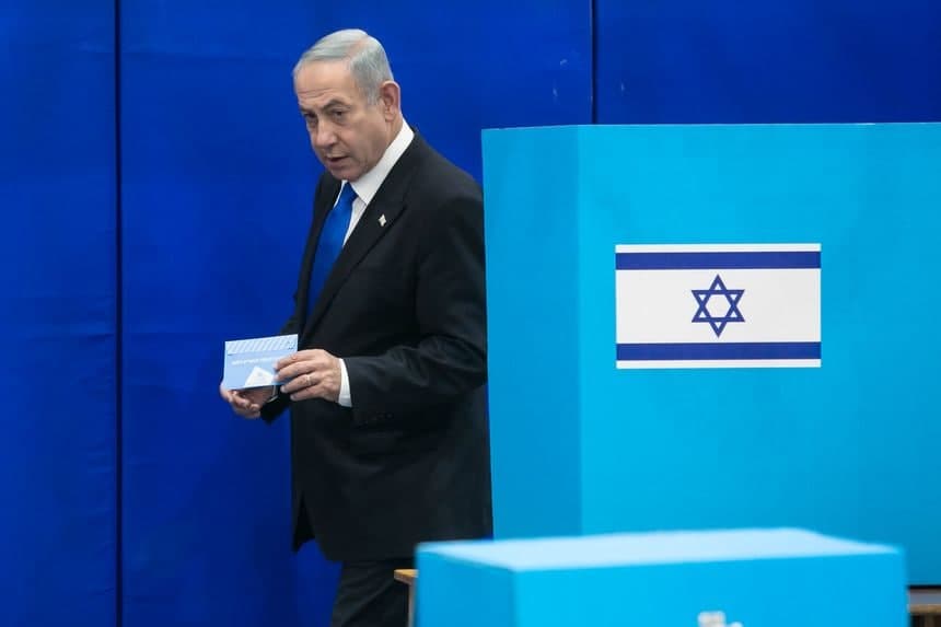 Isroildagi saylovlarda Netanyaxuning partiyasi yetakchilik qilyapti