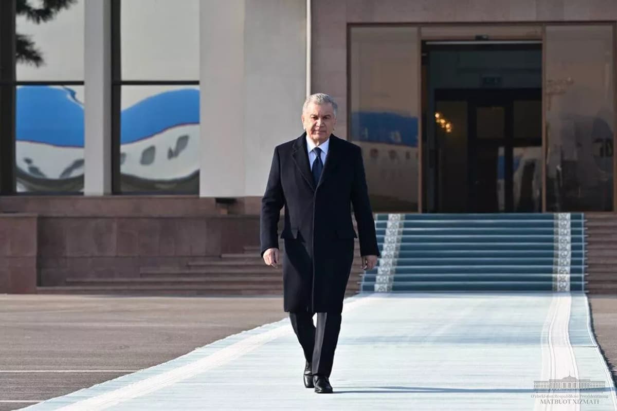 Shavkat Mirziyoyev departs for Kashkadarya