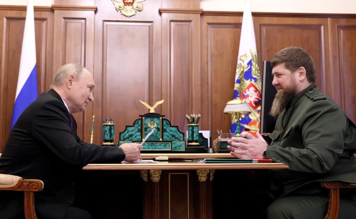 Ramzan Qodirov Kremlda Putin bilan uchrashdi