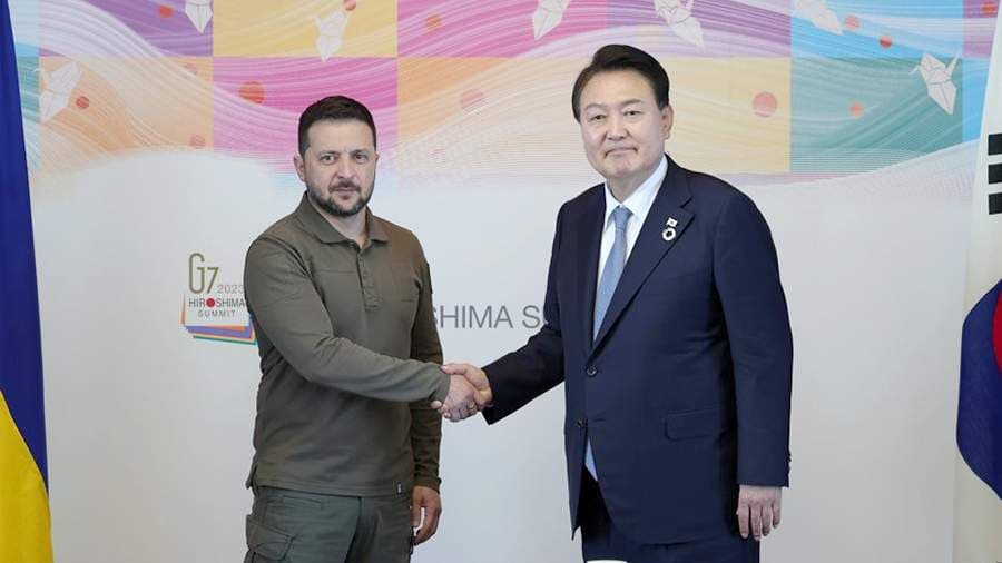Президент Южной Кореи прибыл в Украину с неожиданным визитом