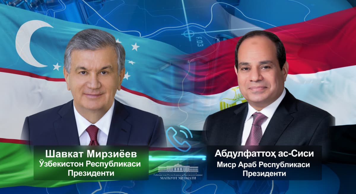 Şavkat Mirziyoyev va Abdulfattoh as-Sisi oliy darajadagi kelişuvlar ijrosini muhokama qildi