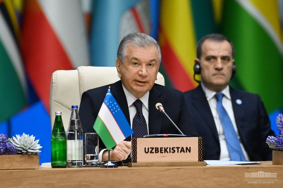 «Jahonda yangi notinchlik o‘choqlari paydo bo‘layotgani barchamizni jiddiy tashvishga solmoqda» - Shavkat Mirziyoyev