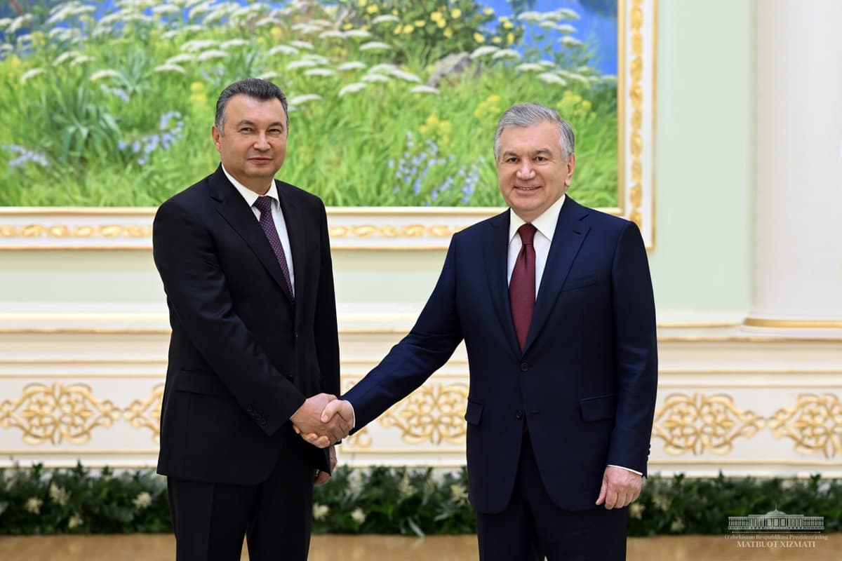 Shavkat Mirziyoyev receives Qohir Rasulzoda