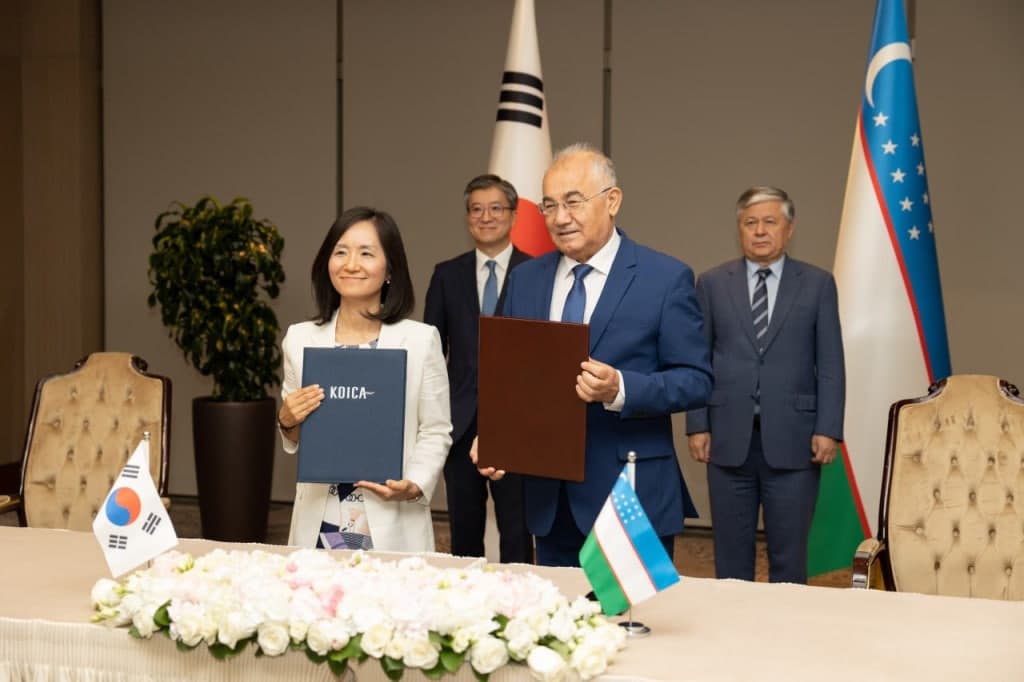 South Korea donates $20 million to Uzbekistan