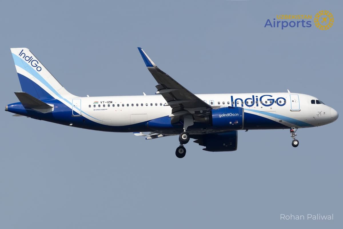 Авиакомпания IndiGo свяжет прямыми рейсами Дели и Ташкент