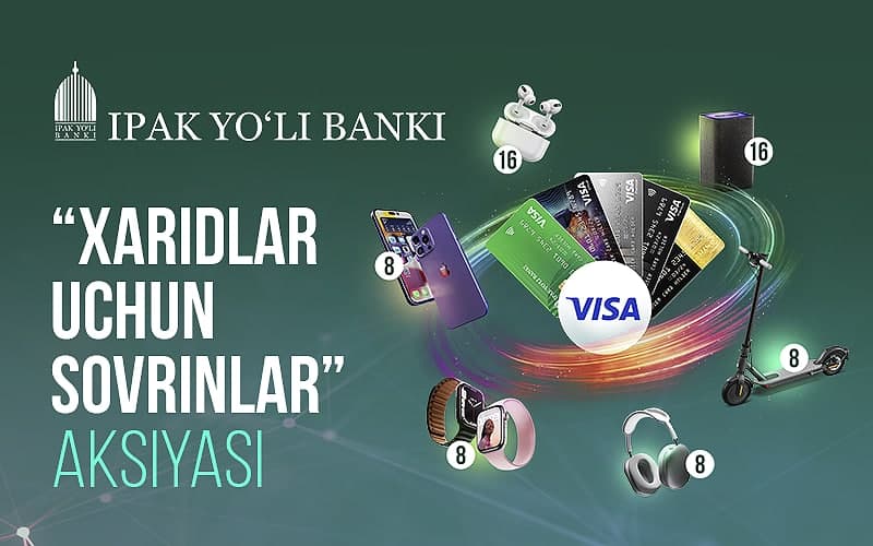 "Xaridlar uchun sovrinlar": 5 AQSh dollari evaziga Apple iPhone 14 Pro yutib olish imkoniyati