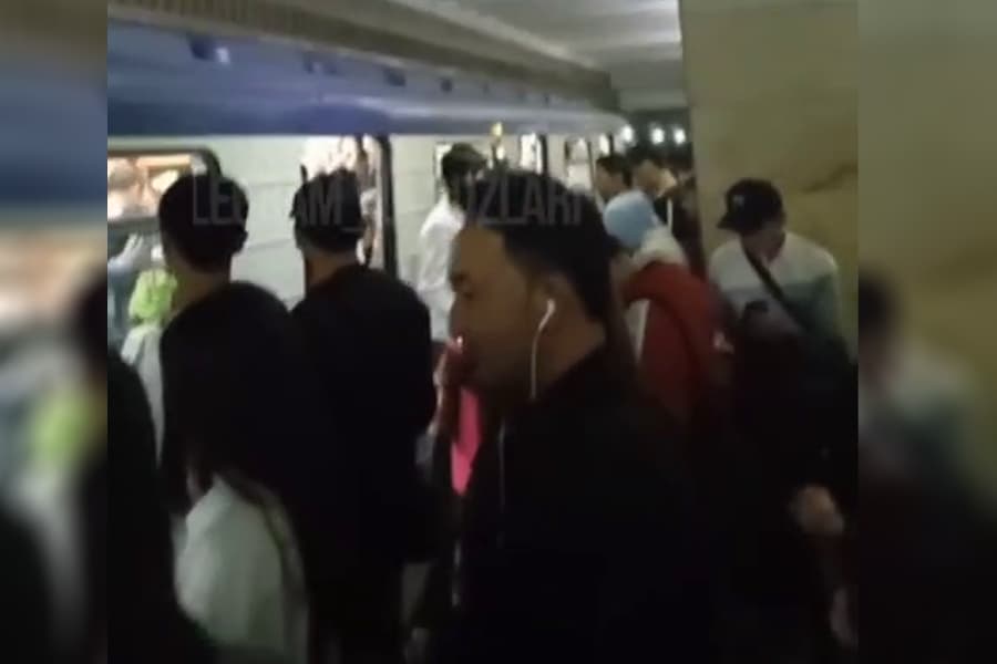 Metroning «Milliy bog‘» bekatida poyezd buzilib qoldi