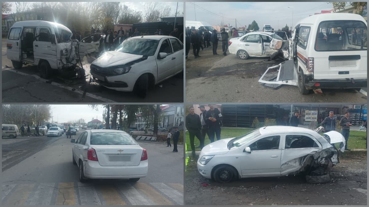 Один человек погиб в результате ДТП с участием пяти автомобилей