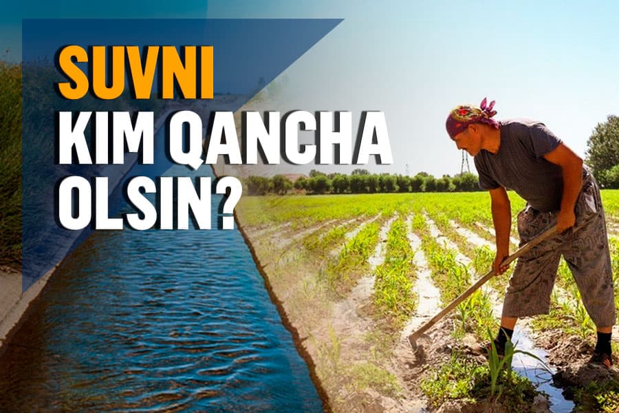 Suv yetishmovchiligi: tomorqachi va fermer o‘rtasidagi muammolar qanday hal qilinishi kerak? - suv xo‘jaligi vaziri bilan intervyu
