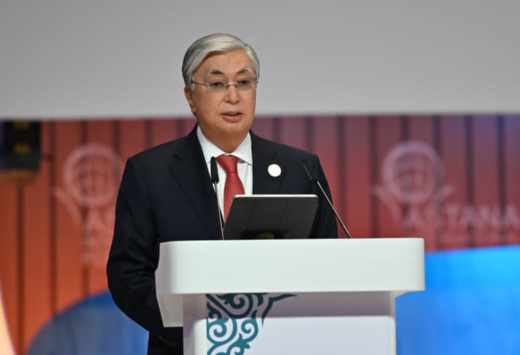 Töqayev Markaziy Osiyo davlatlarini suv muammosini birgalikda hal qilişga çaqirdi