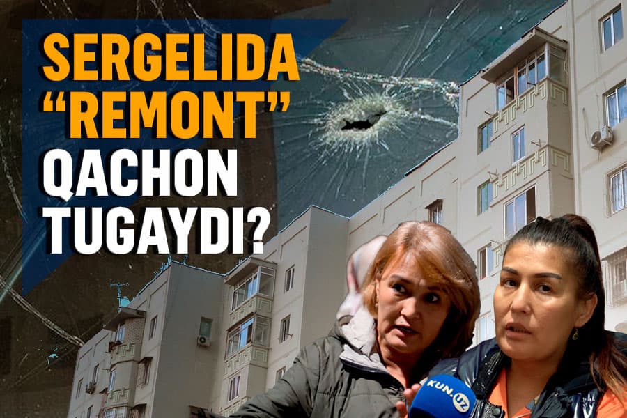 «Bizdan ketguncha, egasiga yetguncha» – Sergelidagi portlashdan zarar ko‘rgan xonadon egalari ta’mirlash ishlaridan qoniqmayotganini aytmoqda