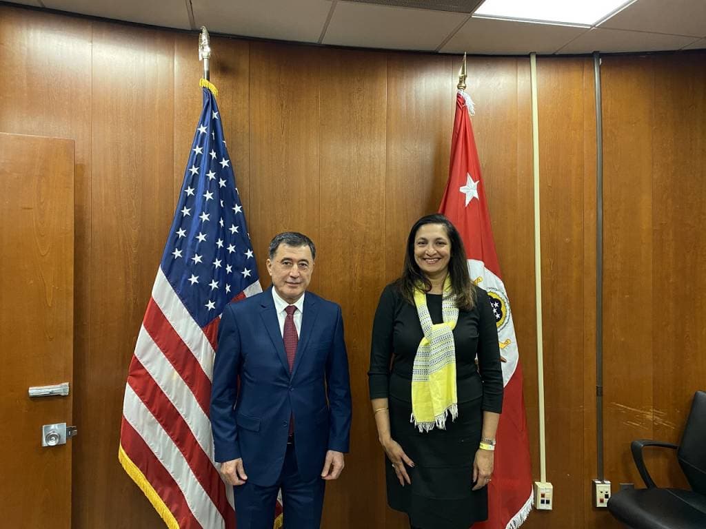 Глава МИД Узбекистана провел встречу с заместителем госсекретаря США