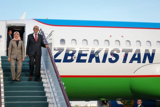 Президент Сингапура отбыла из Ташкента рейсом Uzbekistan Airways