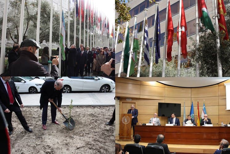Xalqaro zaytun kengashi qarorgohida O‘zbekiston bayrog‘i ko‘tarildi