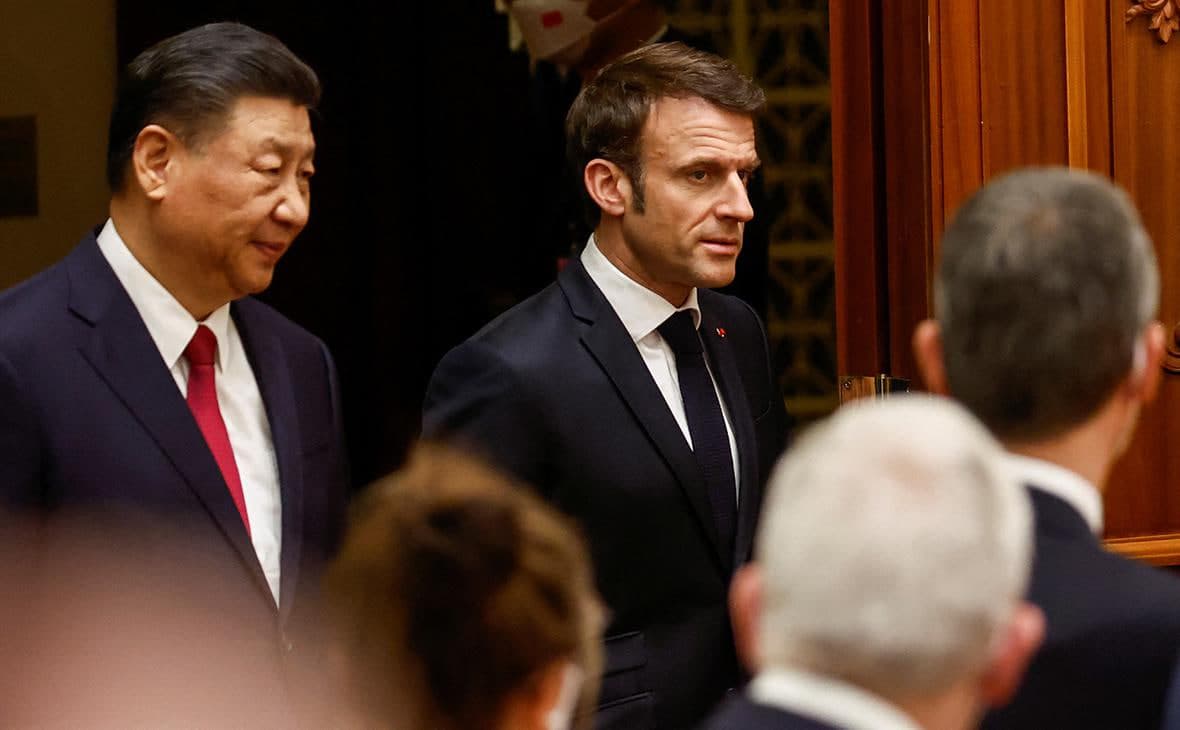 Makron Si Jinping bilan uçraşuvdan söng Ukraina böyiça muloqotga çaqirdi