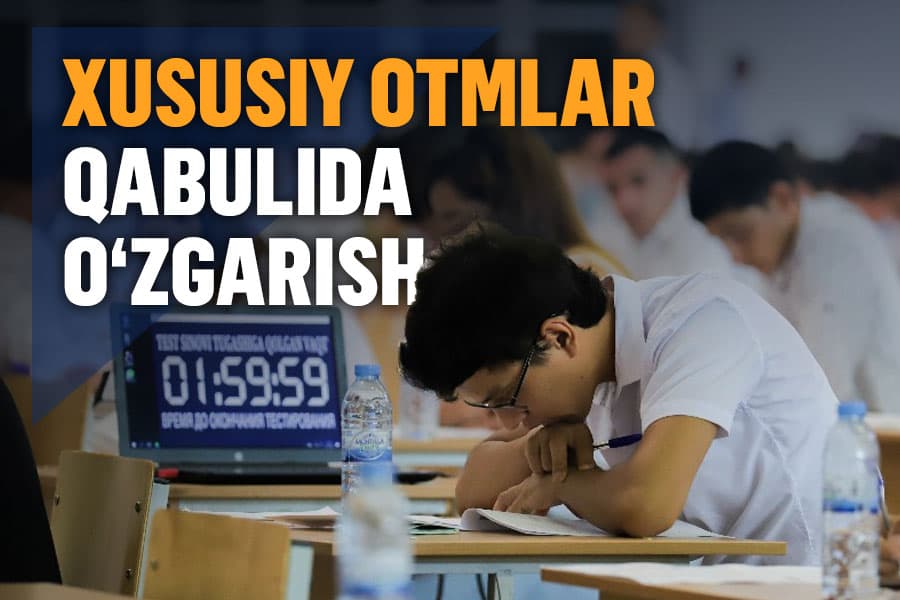 Xususiy universitetlarga qabul yiliga bir marta bo‘ladi. Bu nimani anglatadi?