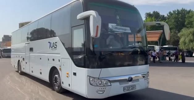 Toşkentdan Çorvoqqa avtobus qatnovi yölga qöyildi