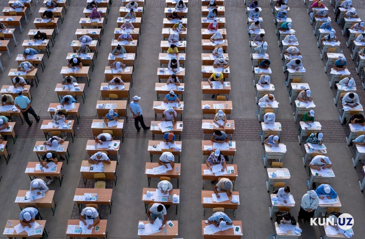 Joriy yilda qariyb 950 ming abituriyent test sinovida ishtirok etadi