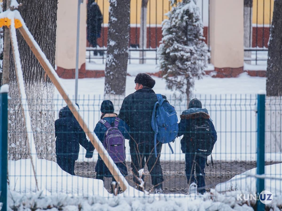 В Ташкенте зимние каникулы продлены до 22 января