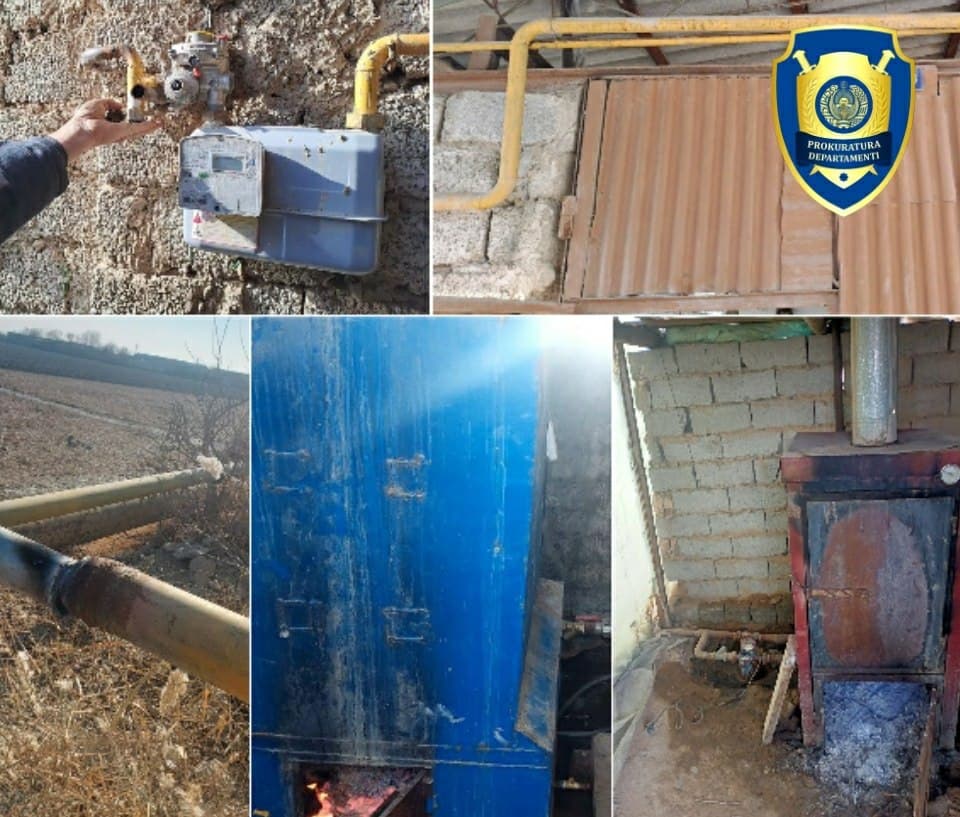 3 ta hududda 641 ming kub metr tabiiy gaz öğirlangani foş etildi