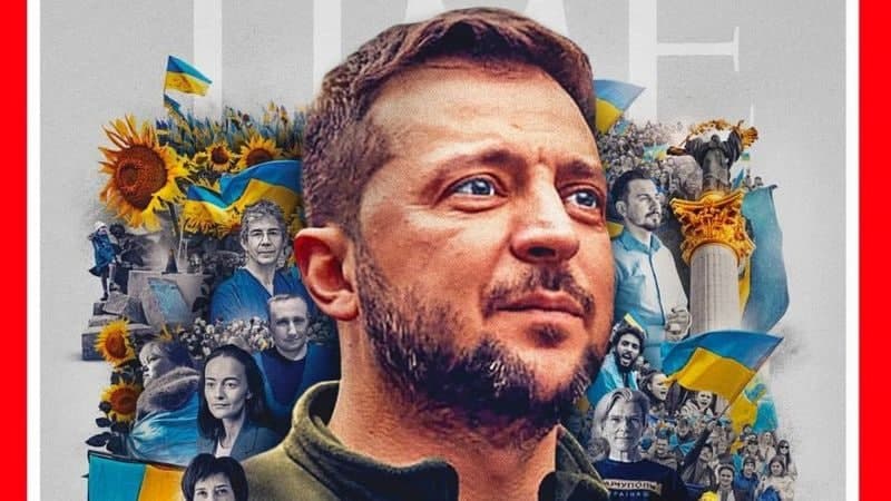 Time Zelenskiy va «Ukraina ruhi»ni «yil odami» deb topdi