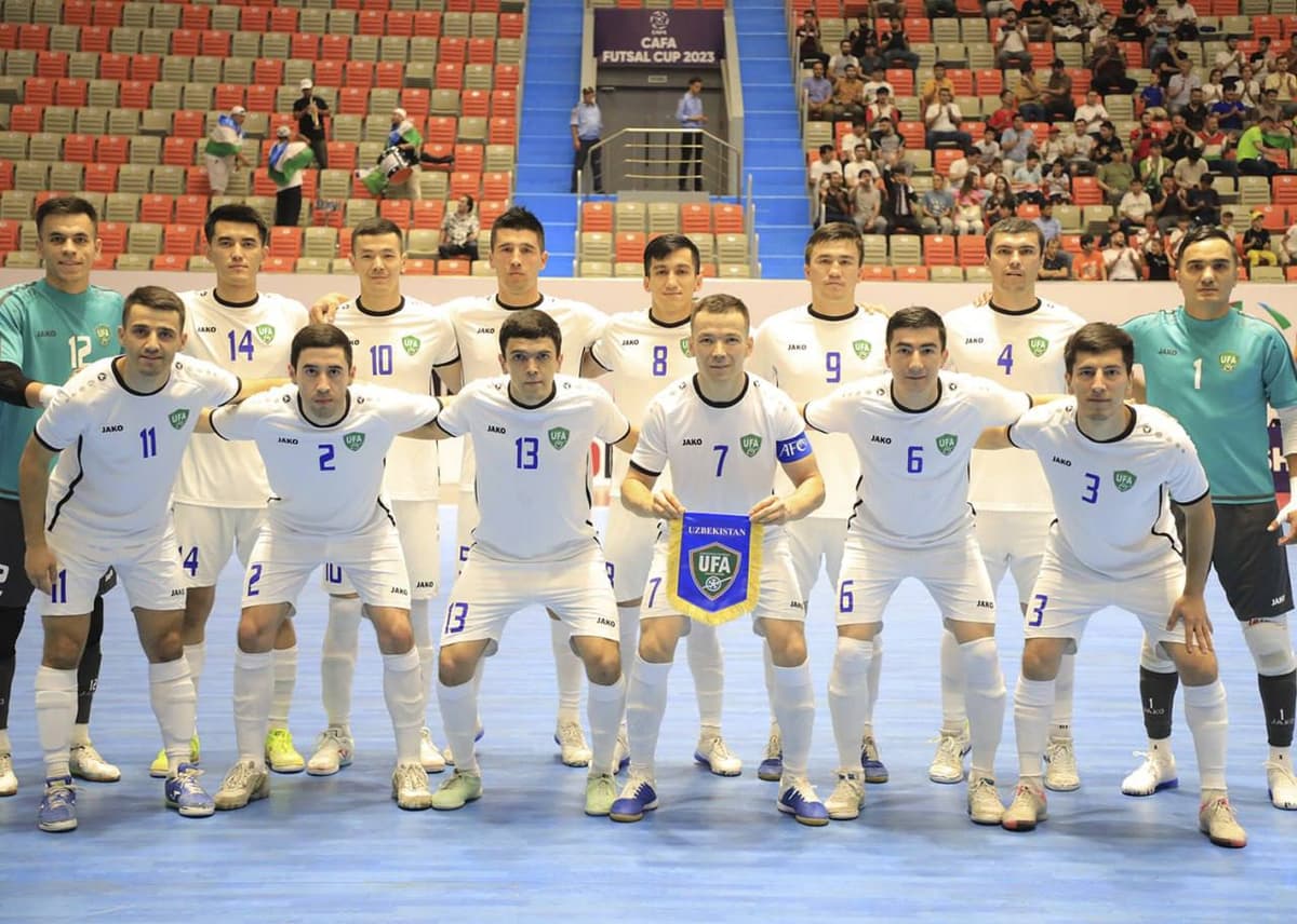 CAFA Futsal Cup-2023. O‘zbekiston Qirg‘izistonni yirik hisobda mag‘lub etdi
