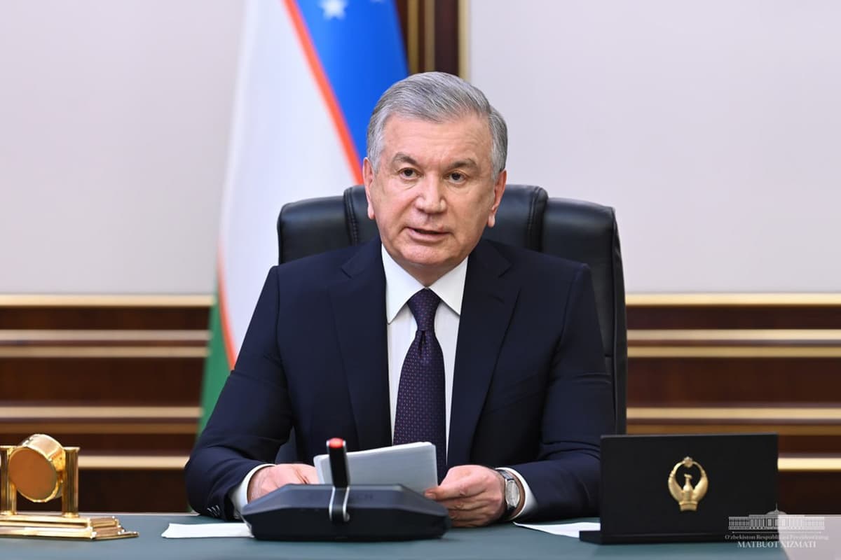 Savdo, bojxona, milliy valuta, logistika va global xavf-xatarlar - Mirziyoyev YeOII kengashida nutq so‘zladi