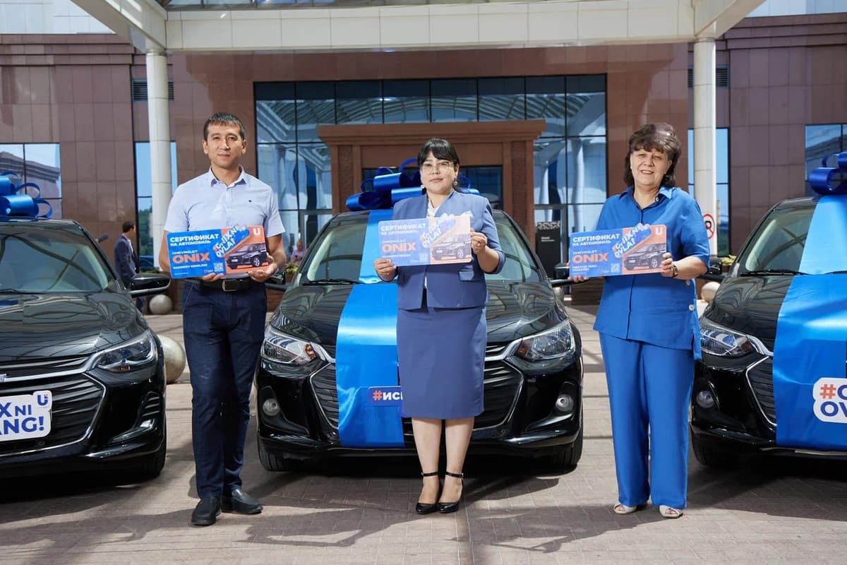 UZCARD «ONIXʼni ovlang» mega aksiyasi g‘oliblarini taqdirlash marosimini o‘tkazdi
