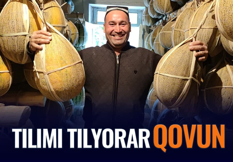 «Andarxonda shamol qovunlar uchun esadi» – bahorgacha qovun saqlaydigan dehqon uyidan reportaj