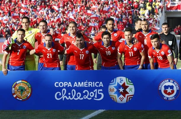 Chili - Argentina final uchrashuvidan fotojamlanma