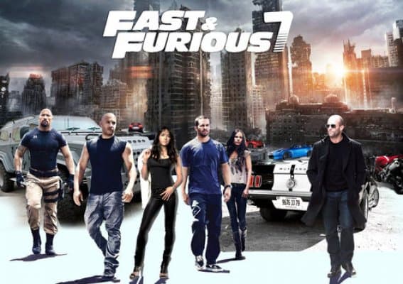 "Forsaj 7" kinematografiya tarixida eng ko‘p pul ishlab topgan filmlar reytingida uchinchi o‘rinni egallamoqda