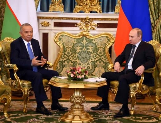 Islom Karimovning Rossiyaga rasmiy tashrifi yakunlandi
