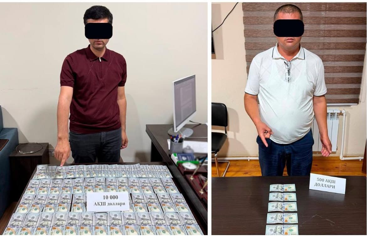 Farg‘onada bankir, Jizzaxda hokimlik mansabdori pora bilan ushlandi