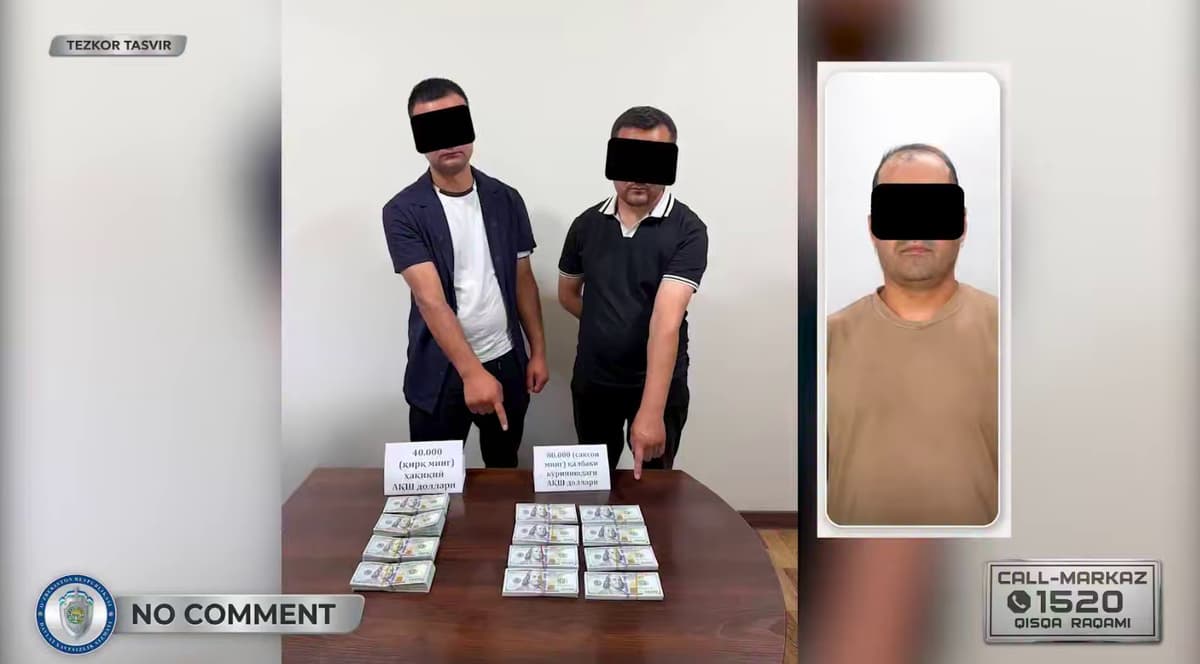 Namanganda qalbaki dollar sotmoqchi bo‘lgan shaxslar ushlandi