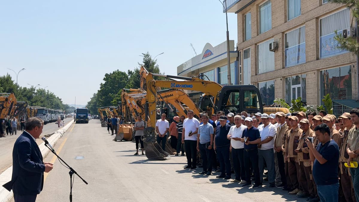 Андижонда сув ва оқова сув тизимларининг реконструкцияси бошланди