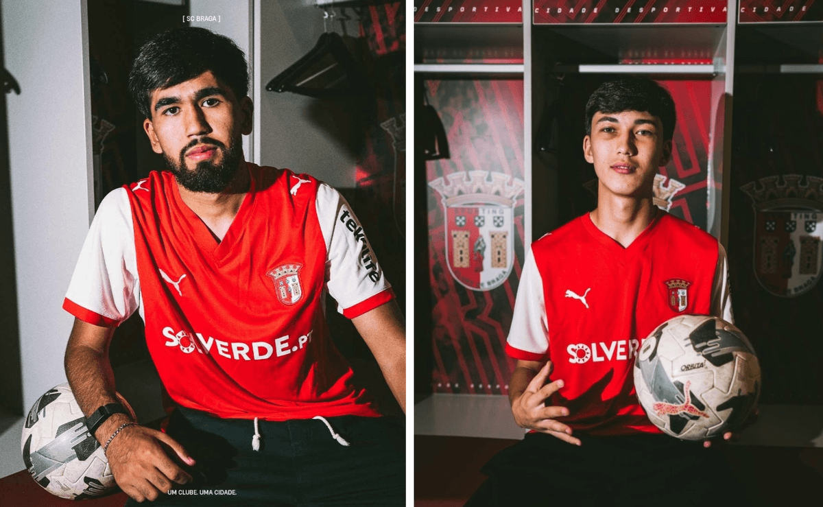 Uzbekistan U-20 internationals Khasanov and Sodikov join Braga