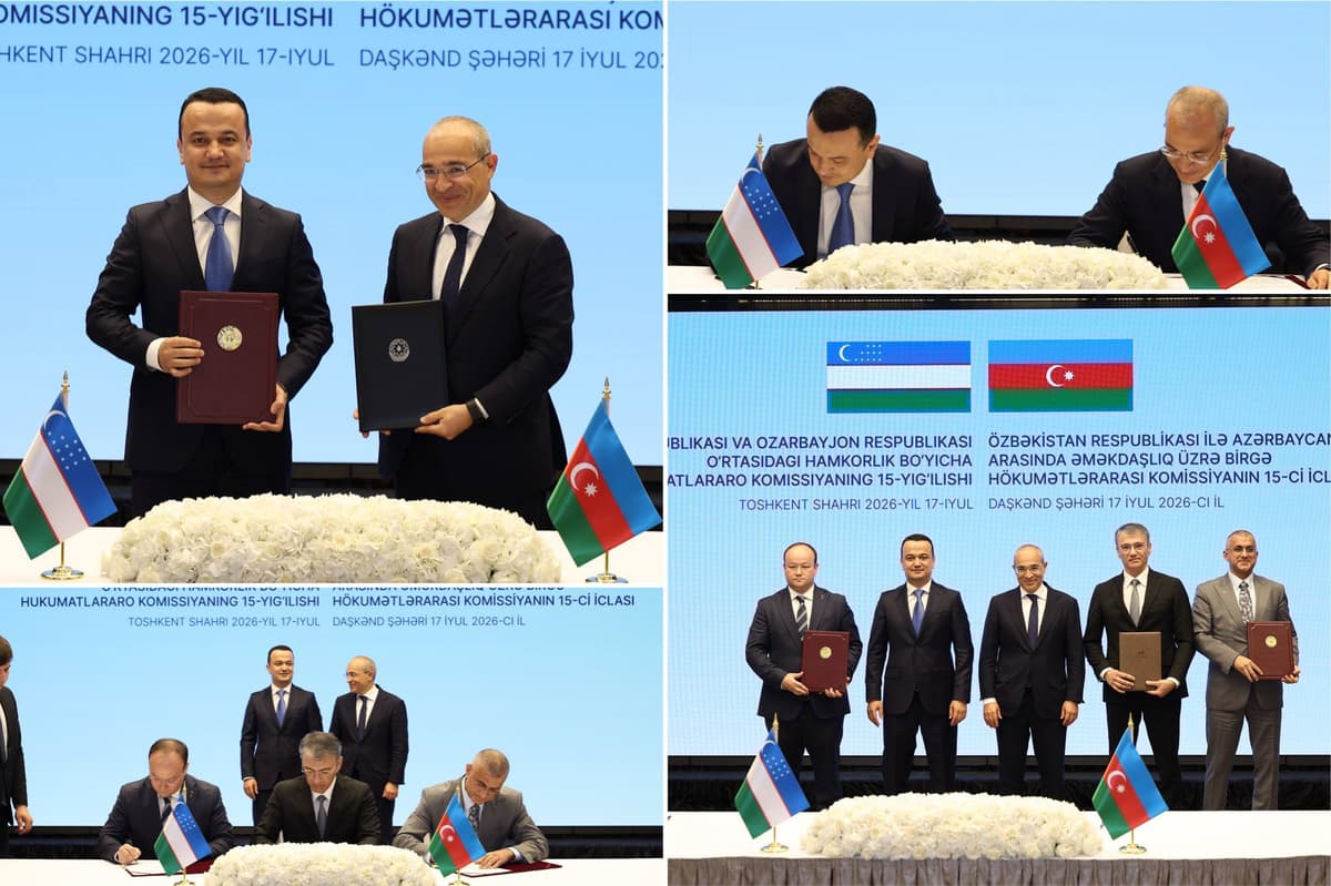 Uzbekistan and Azerbaijan target $1bn in trade with new package of joint projects