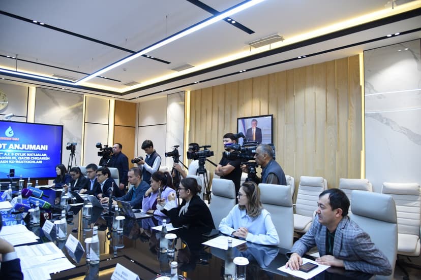 Image Is Met Output Target Uzbekneftegaz aims to restore daily gas output to 65 million cubic ...